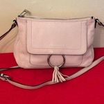Sanctuary Cross Body Pink Pebbled Leather Bag Photo 0