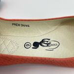 Francesca's CG Shoes Womens Size 9 Coral Jeweled Slip On Ballet Flats Prew Snake Pink Photo 8