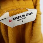 American Giant Womens French Terry Side Slit Shorts Nugget Yellow Size M Size M Photo 2