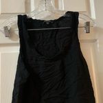 Harlowe $ Graham Harlowe & Graham Black Lace Accent Sleeveless Top M Photo 4