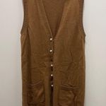 Staud Jo Vest Tan Size XS Photo 1