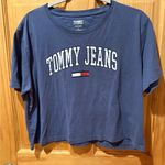 Tommy Hilfiger Tommy Jeans Blue Crop T-Shirt size L Photo 0
