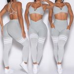Bombshell sportswear  SET scrunch thigh highs & sports bra S/M Photo 1
