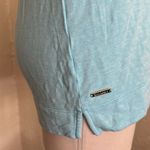Lilly Pulitzer  Belinda Off the Shoulder Light Aqua Blue Pullover Small Photo 6