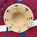 Anna Sui Vintage  Corp. 100% straw dome hat
Handmade in the Philippines Photo 2