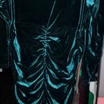 SheIn Green Velvet Dress  Bodycon Photo 4