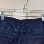 BCBGMAXAZRIA  Myles Moto Denim Leggings sz L Pull on Skinny Fit Stretch Pants Photo 4