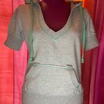 Apple Tunic Hooded Sweatshirts with Puffed Sleeve medium vintage Photo 0