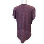 Kuhl  Svenna Short Sleeve‎ Henley Melange Knit Top in Dusty Lunar Size Xl Photo 1