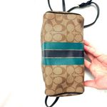 Coach Blue Varsity Stripe Mini Bennet Satchel Bag Purse Crossbody Photo 5