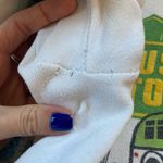 Vintage 80s Distressed Amjays 1950s Bus Stop Lunchenette Sweatshirt Size M/L White Photo 7