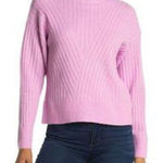 Sophie Rue Mock Neck Ribbed Sweater – Lavender – Women’s Small Photo 0