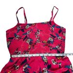 Jessica Simpson Pink Sleeveless Tropical Floral Pink Romper Medium Photo 3