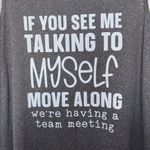SheIn Funny Quote Tank Top Photo 2