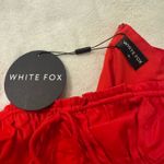 White Fox Boutique White Fox Red Corset Boutique Top Photo 1