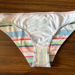 Roxy  Women's Standard Bikini Bottom, Bright White The Line Up Strip, XL Photo 4