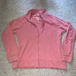 st. john's bay Pink St. John’s Bay Zip Up Sweatshirt Medium Photo 0