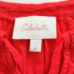 Cleobella  Rylan Cherry red organic cotton blouse Photo 7