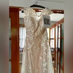 Allure Bridals Ivory Lace Wedding Gown Size 16 Photo 2