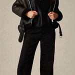 J.Crew  Denim trouser in 1996 semi-stretch in black rinse Photo 0