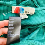 Free People  Beach Wrap Green Dress Size Medium NWOT Photo 7