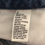 American Eagle  Outfitters Mid Rise Distressed Denim Bermuda Blue Jean Shorts 2 Photo 7