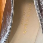 Cole Haan  silver leather ballerina Flats shoes Photo 2