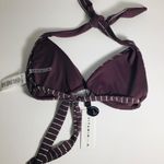 Vitamin A Reversible Bikini Top Talia Cigar Strip Photo 4