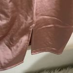 Kendall + Kylie Blush Pink Satin slit‎ mini dress Photo 3