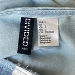 H&M  denim bustier-style pale blue denim top - large Photo 5