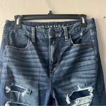 American Eagle  Distressed Patched Curvy Hi Rise Jegging Size 8 Photo 2