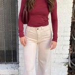BDG cream high-waisted wide-leg jeans size 27 Photo 0