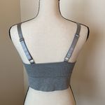 Laura Ashley super soft Longline athletic workout lounge bras Gray Photo 1