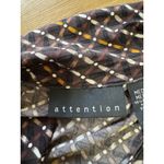 Attention ‎ Size Medium Wrap Dress Polyester Blend Stretch Office Business Casual Photo 2