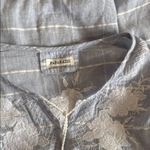 Paparazzi Light blue embroidery Floral Tunic NWOT Photo 4