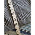 Halogen Pants Womens Stretch Straight Leg Black White Adelaide Check Size 10 Photo 10