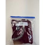 Hooked up Embellished Neck Long Sleeve Sweater Burgundy Red M Size M Photo 7