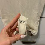 Abercrombie & Fitch Soft Matte Seamless Tee Bodysuit Cream NWT Photo 5