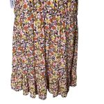 Old Navy  Women’s Waist Defined Fluter Sleeves Multicolored Floral Dress Size XL Photo 7
