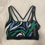 Diane Von Furstenberg DVF for Target Racerback Disco Zebra sports bra Size Small Photo 1