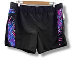 Hurley Koko BR Black Multicolor Side Print Activewear Shorts 5" Inseam Sz XL NEW Photo 2