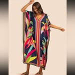 Boutique Chic Plus Size V-Neck Maxi Cover-Up Photo 3