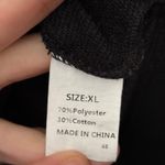 Western Graphic Black Crew Sweatshirt Women's XL Steerhead Feather Design Photo 4