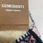 GUMUSSERVI slipper Memory Foam shoe pink Isle Knit Bootie New Size 9 Blue Photo 5