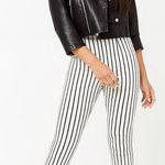 Forever 21 Striped High Waist Pants Photo 0