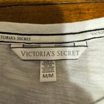 Victoria's Secret Victoria’s Secret “Love VS” Graphic Short Sleeve White Tee Shirt Size Medium Photo 3
