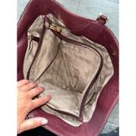 Michael Kors Should Purse with Gold Gains in Excellent Condition Purple Photo 6