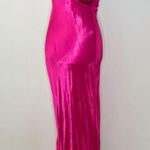Vintage 90s Satin Pink Gown Size undefined Photo 5