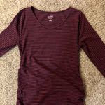 Isabel Maternity  Striped Dress Womens M Used Midi Photo 7