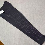 Lululemon Wunder Train High Rise Tight Athletic Legging Black Graphic Logo NWT Photo 4
